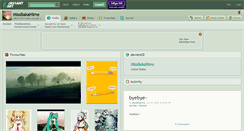 Desktop Screenshot of missbakahime.deviantart.com