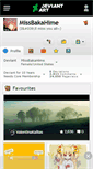 Mobile Screenshot of missbakahime.deviantart.com
