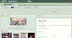 Desktop Screenshot of infernoartistic.deviantart.com