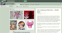 Desktop Screenshot of experimentangel.deviantart.com