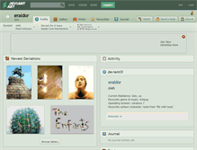 Tablet Screenshot of eraldor.deviantart.com