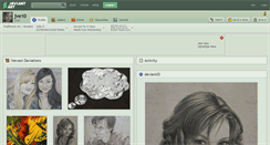 Desktop Screenshot of jve10.deviantart.com