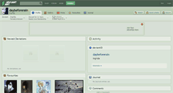 Desktop Screenshot of daybeforerain.deviantart.com