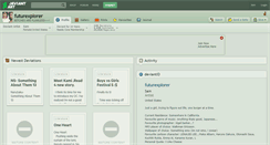 Desktop Screenshot of futurexplorer.deviantart.com