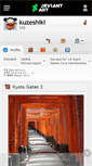Mobile Screenshot of kuzeshiki.deviantart.com