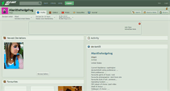 Desktop Screenshot of mianithehedgehog.deviantart.com