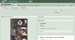 Desktop Screenshot of dawildguns.deviantart.com