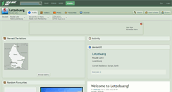 Desktop Screenshot of letzebuerg.deviantart.com
