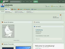 Tablet Screenshot of letzebuerg.deviantart.com