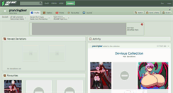 Desktop Screenshot of prancingdeer.deviantart.com