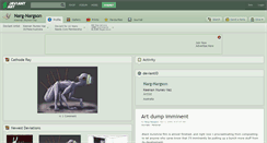 Desktop Screenshot of narg-nargson.deviantart.com