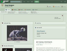 Tablet Screenshot of narg-nargson.deviantart.com