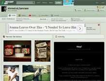 Tablet Screenshot of ahmed-alsamraee.deviantart.com