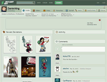 Tablet Screenshot of daniel4ing.deviantart.com