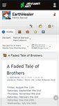 Mobile Screenshot of earthhealer.deviantart.com
