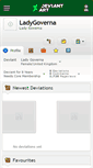 Mobile Screenshot of ladygoverna.deviantart.com