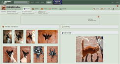 Desktop Screenshot of midnightzodiac.deviantart.com