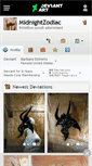 Mobile Screenshot of midnightzodiac.deviantart.com