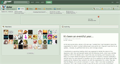 Desktop Screenshot of dystar.deviantart.com