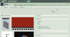 Desktop Screenshot of peeteer.deviantart.com