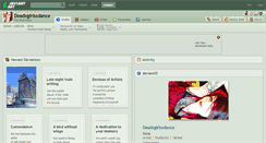 Desktop Screenshot of deadxgirlsxdance.deviantart.com