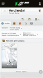 Mobile Screenshot of narusasusai.deviantart.com