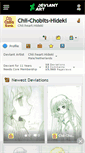 Mobile Screenshot of chii-chobits-hideki.deviantart.com