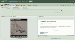 Desktop Screenshot of dylan21.deviantart.com