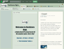 Tablet Screenshot of hoshizora-high.deviantart.com