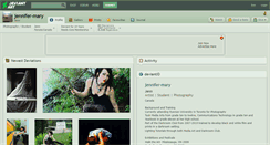 Desktop Screenshot of jennifer-mary.deviantart.com
