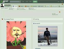 Tablet Screenshot of polaralex.deviantart.com