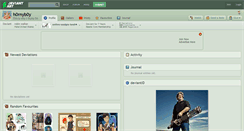 Desktop Screenshot of h0rnyb0y.deviantart.com