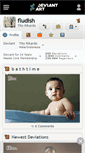 Mobile Screenshot of fludish.deviantart.com