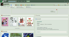 Desktop Screenshot of dustin565.deviantart.com