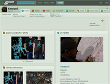 Tablet Screenshot of kennon9.deviantart.com