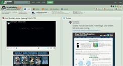 Desktop Screenshot of krystlekmy.deviantart.com