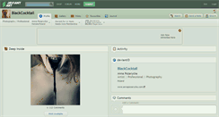 Desktop Screenshot of blackcocktail.deviantart.com
