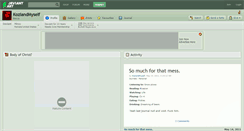 Desktop Screenshot of koziandmyself.deviantart.com