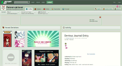 Desktop Screenshot of forever-cat-lover.deviantart.com