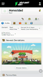 Mobile Screenshot of monocidad.deviantart.com