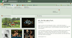Desktop Screenshot of myinfinity8.deviantart.com