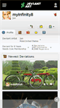 Mobile Screenshot of myinfinity8.deviantart.com