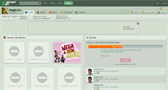 Desktop Screenshot of megalinx.deviantart.com