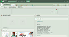 Desktop Screenshot of dakko-chan.deviantart.com