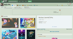 Desktop Screenshot of death-chao.deviantart.com