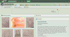 Desktop Screenshot of fuzzy-bumble-bee.deviantart.com