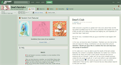 Desktop Screenshot of dears-fanclub.deviantart.com