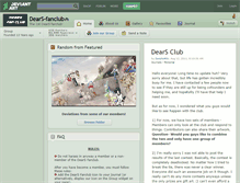 Tablet Screenshot of dears-fanclub.deviantart.com