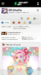 Mobile Screenshot of elf-chuchu.deviantart.com