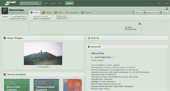 Desktop Screenshot of niennavala.deviantart.com